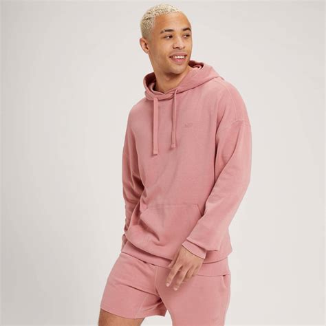 Roze hoodies voor heren .